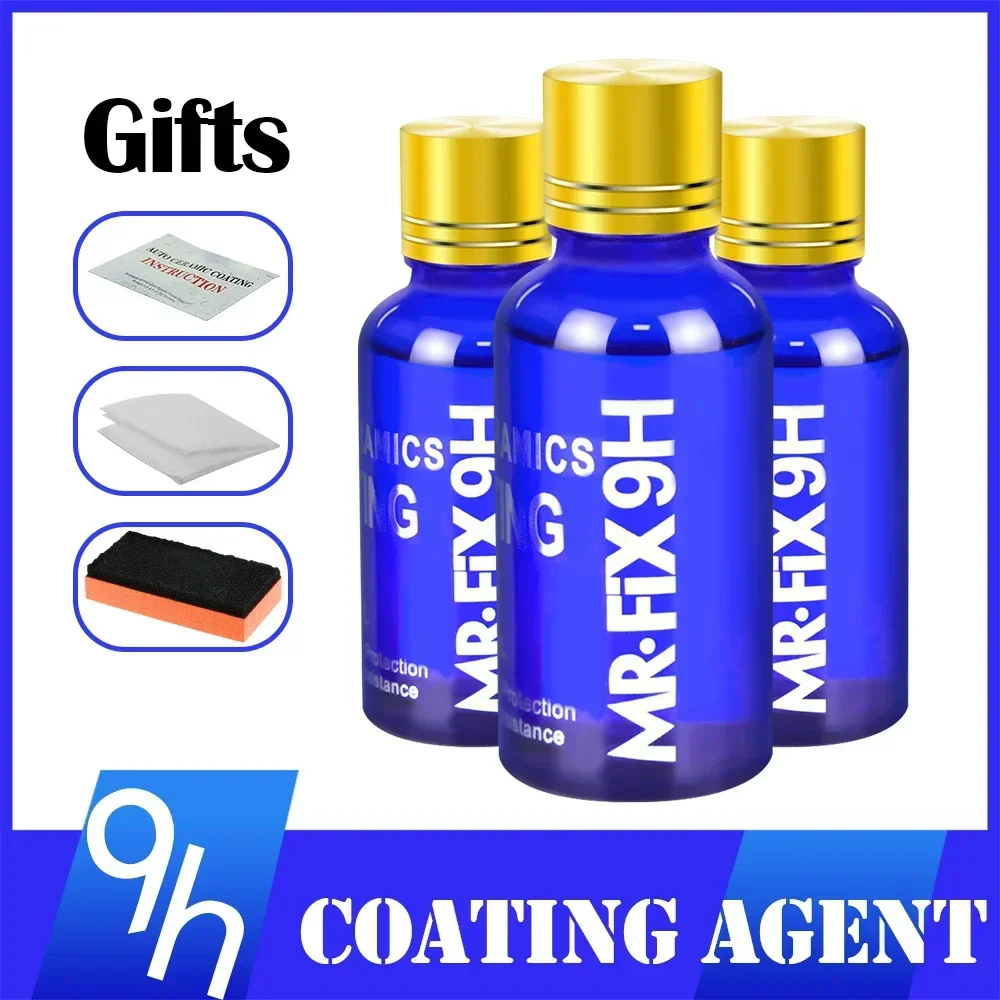 Nano Liquid Coating - Набор из 3-х жидкостных керамических покрытий