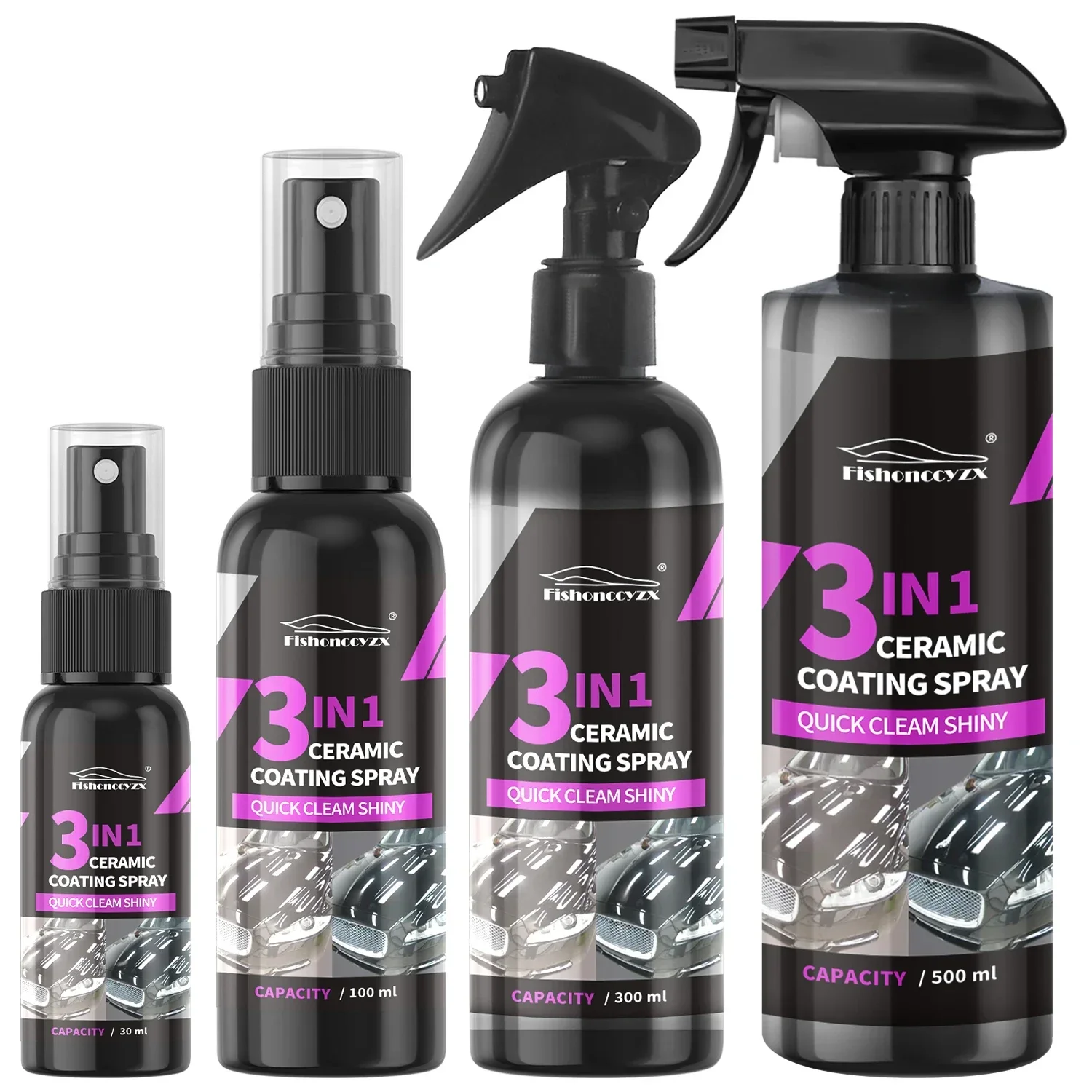 Nano Liquid Coating - 3 в 1: Автомобильное керамическое жидкое