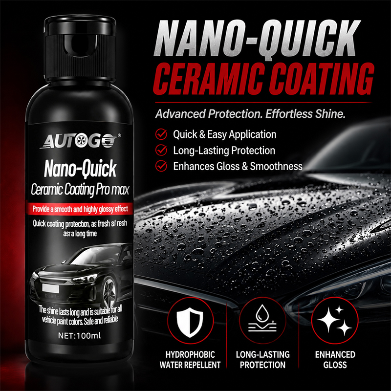 AUTOGO 100 мл Нано-квик керами – обзор и цена Nano Liquid Coating